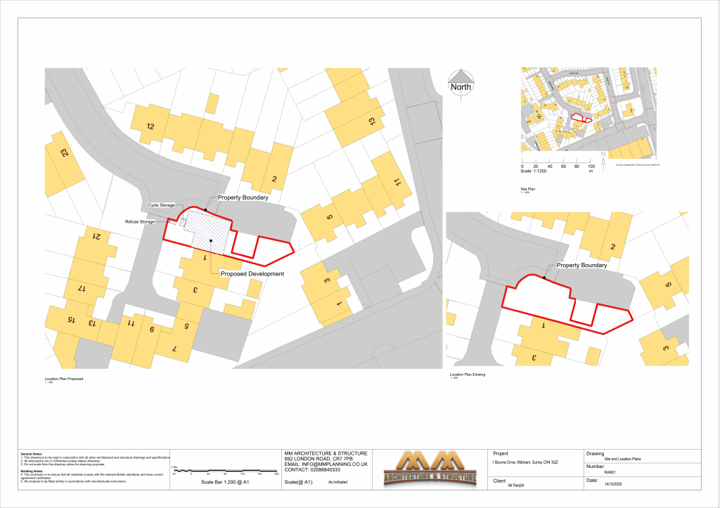 1 bourne site plan 1