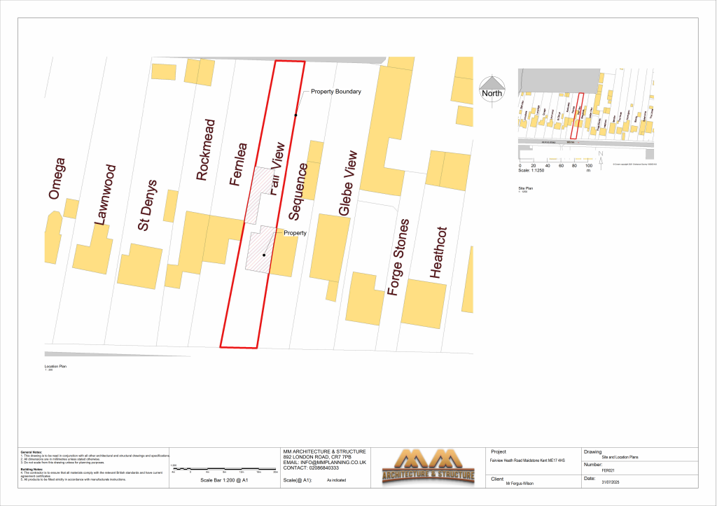 Fairview site plan