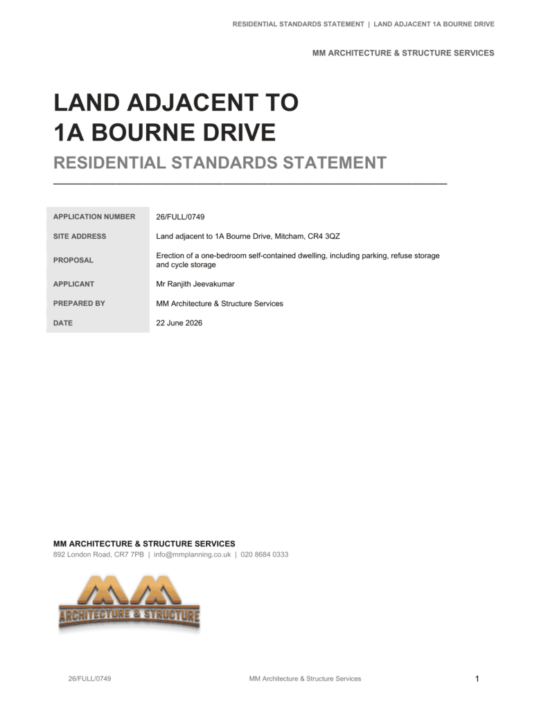 Residential Standards Statement