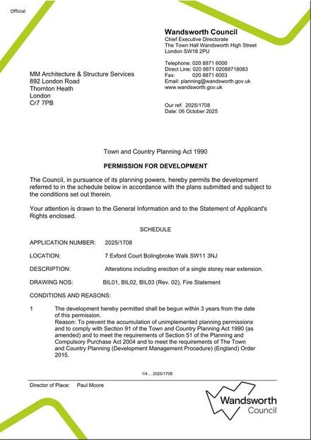 7 Exford Full approval