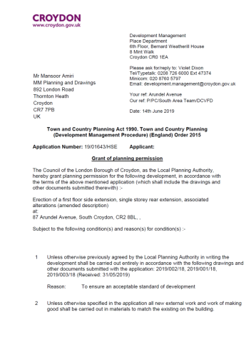 Planning Permisssion